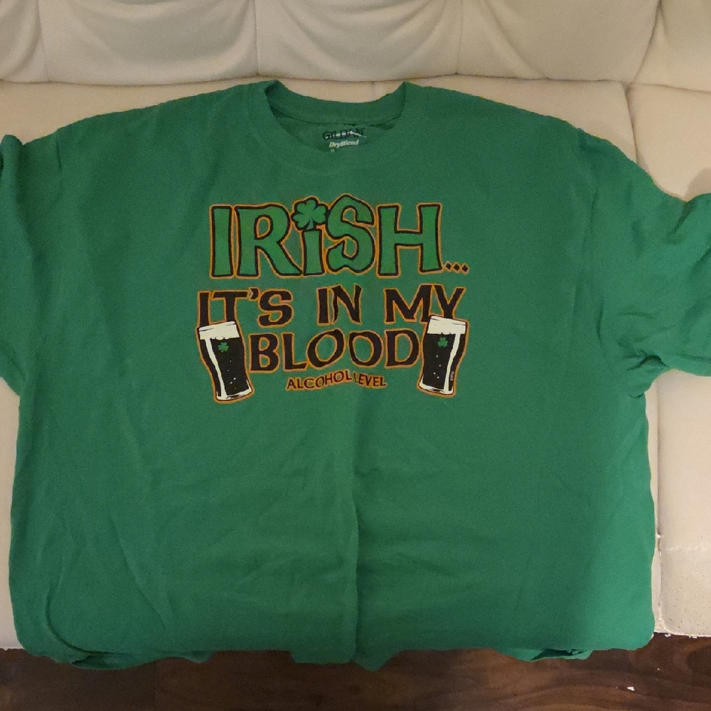 Gildan Green DryBlend Graphic Tee